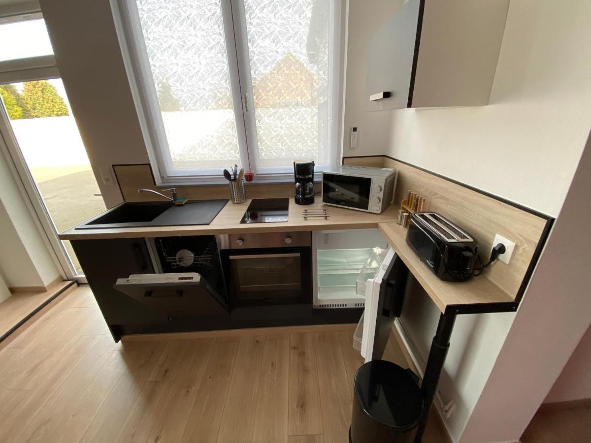 Logements équipés à Onnaing avec espace Balneo en OPTION proche Toyota, autoroute et Valenciennes Exterior foto