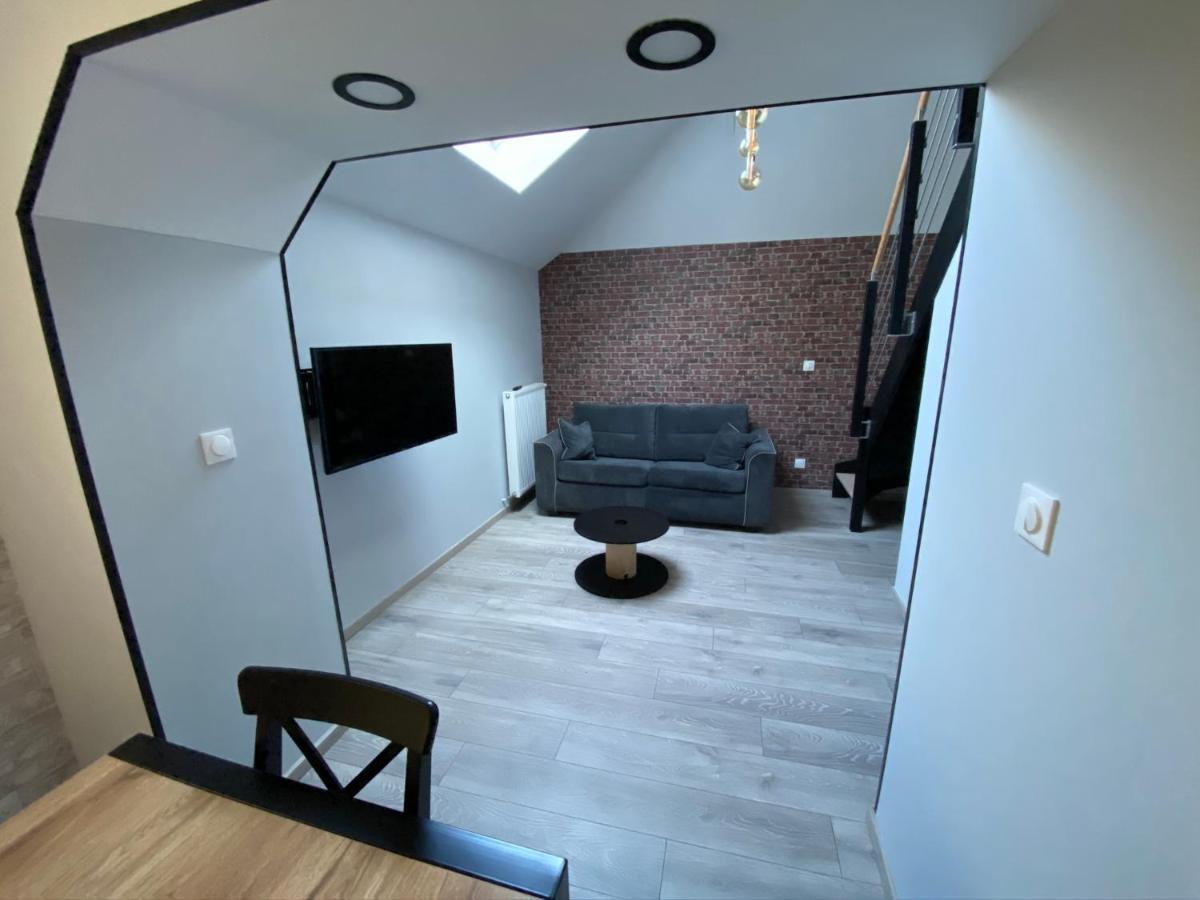 Logements équipés à Onnaing avec espace Balneo en OPTION proche Toyota, autoroute et Valenciennes Exterior foto