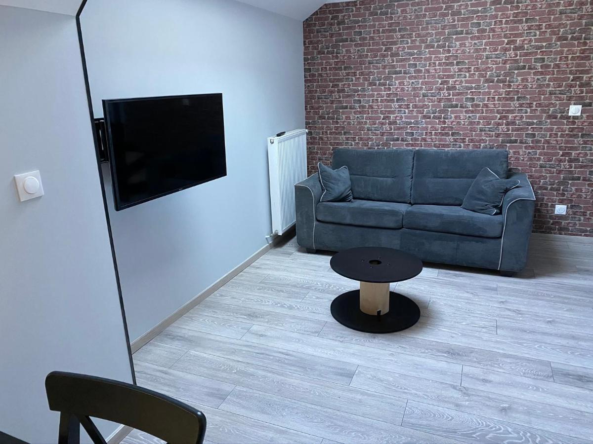 Logements équipés à Onnaing avec espace Balneo en OPTION proche Toyota, autoroute et Valenciennes Exterior foto