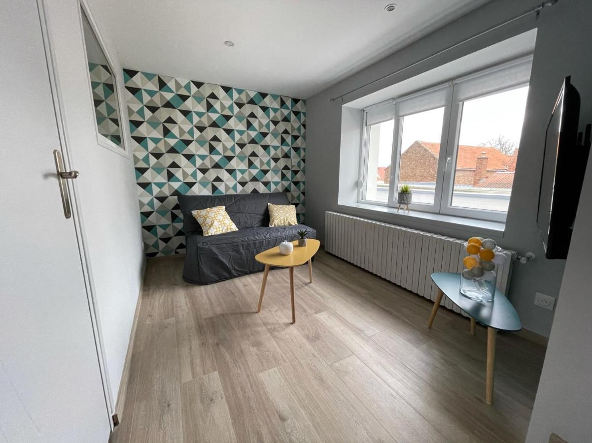 Logements équipés à Onnaing avec espace Balneo en OPTION proche Toyota, autoroute et Valenciennes Exterior foto