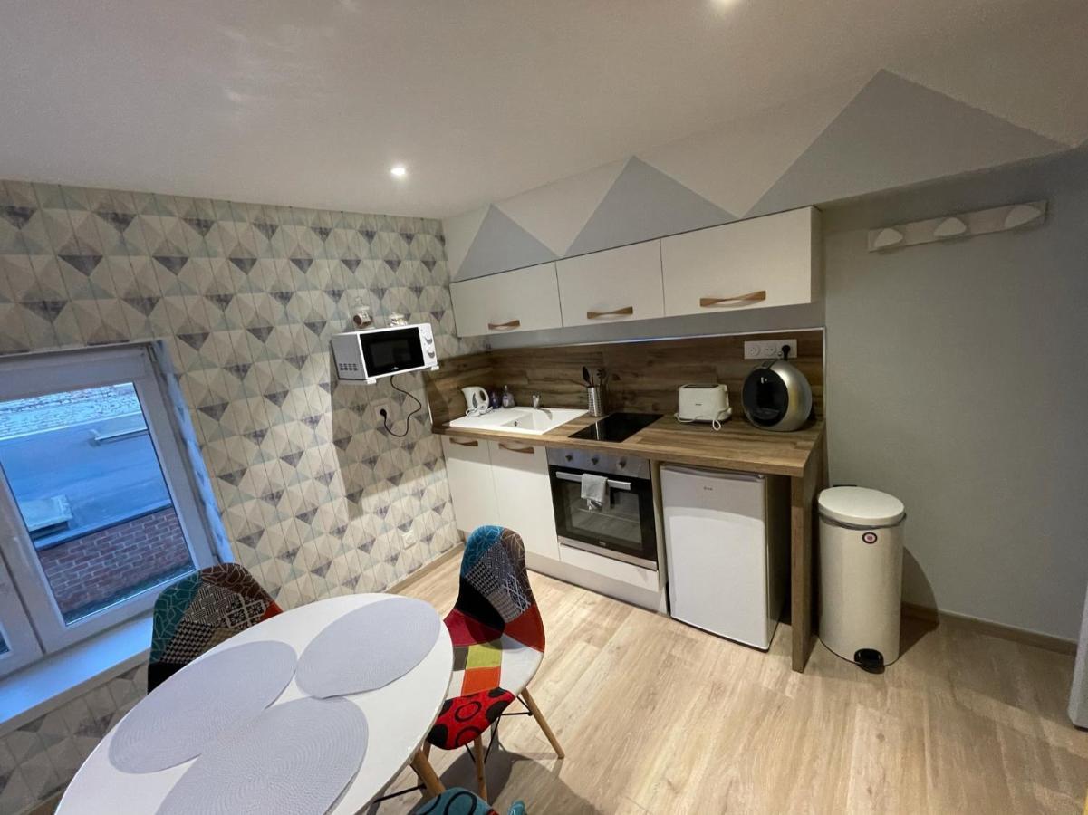 Logements équipés à Onnaing avec espace Balneo en OPTION proche Toyota, autoroute et Valenciennes Exterior foto